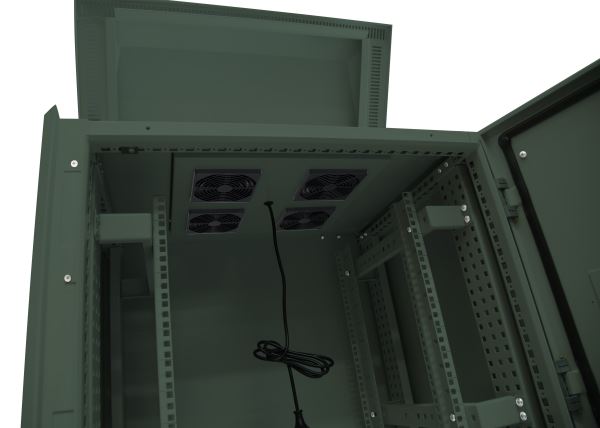 DYNAMIX 27RU Outdoor Freestanding Cabinet. (800 x 600 x 1575mm external). IP45 r