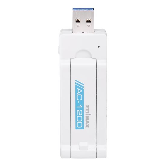 EDIMAX AC1200 Wireless Dual-Band USB Adapter. 802.11ac standard, Supports USB 3.