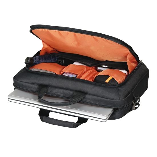 EVERKI Advance Briefcase 17.3'', Separate zippered accessory pocket, Front stash