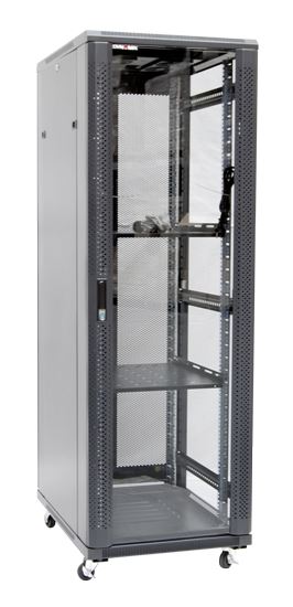 DYNAMIX 37RU Server Cabinet 1000mm Deep (600 x 1000 x 1853mm) Includes 2x Fixed