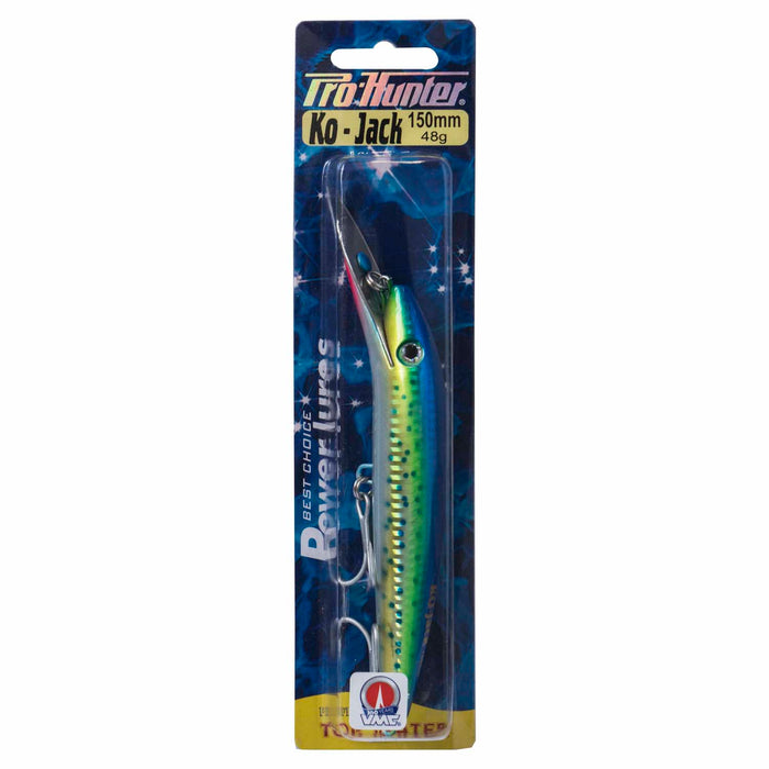 Pro Hunter 150mm Kojak Lure - Blue/Green