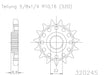 SPROCKET FRONT MOTO MASTER 12T BETA HUSABERG HUSQVARNA KTM