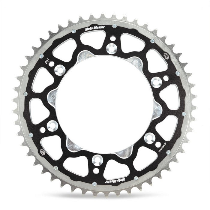 SPROCKET REAR ALLOY MOTO MASTER KAWASAKI SUZUKI BLACK