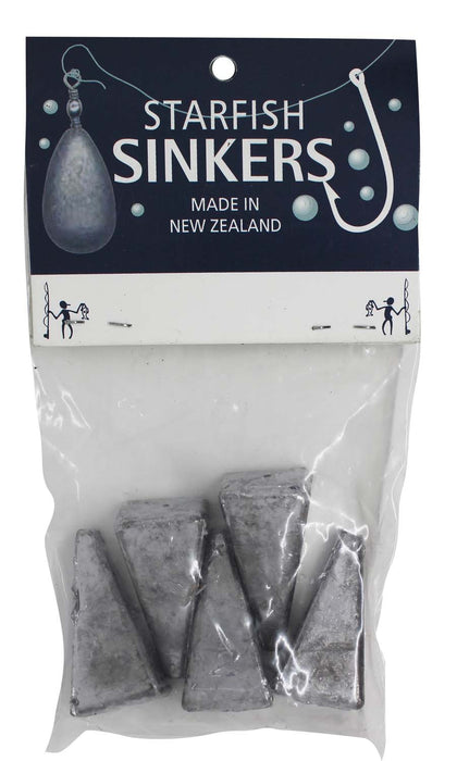 Starfish Pyramid Sinker Packet 2oz (5 per pack)