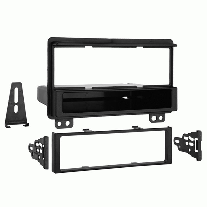 fitting kit ford explorer mustang mazda mpv 1996 - 2006 din only (black)