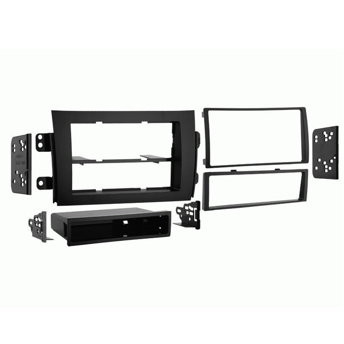 fitting kit suzuki sx4 2007 - 2013 din & double din (black)