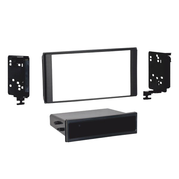 fitting kit subaru forester impreza 2012 - 2015 din & double din (black)