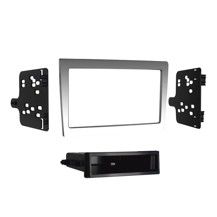 fitting kit porsche 911 & 997 2005 - 2012 din & double din gray