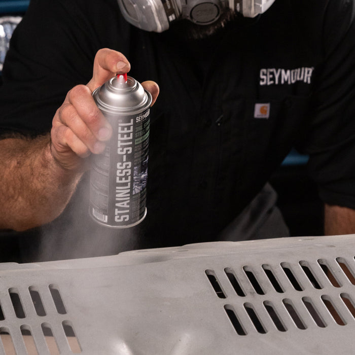 Seymour Aerosol 316L Stainless-Blast Stainless-Steel Finish