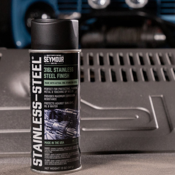 Seymour Aerosol 316L Stainless-Blast Stainless-Steel Finish