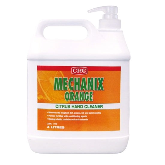 Crc Mechanix Orange Hand Cleaner 4L