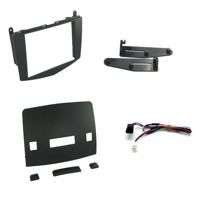 CONNECTS2 MERCEDES DOUBLE DIN FASCIA PLATE BLACK