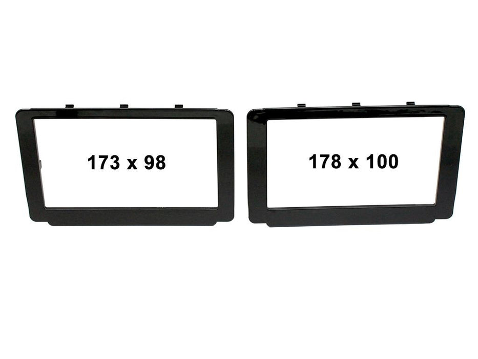 FITTING KIT (Compatible with Toyota) HILUX FRAMES 2015 - 2018 DOUBLE DIN (GLOSS