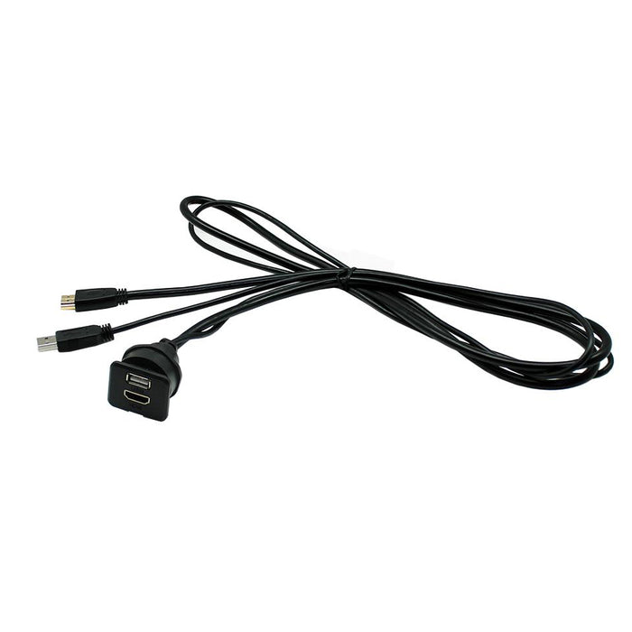 CONNECTS2 HDMi AND USB 1.5M DASH MOUNT EXTENSION CABLE