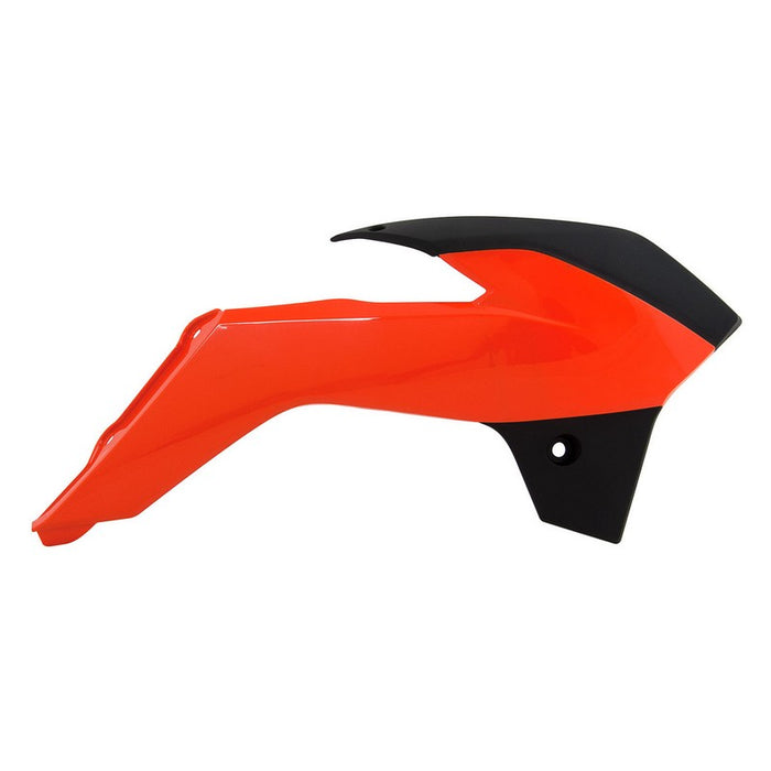 *RTECH RADIATOR SHROUDS KTM 85SX 13-17 ORANGE BLACK