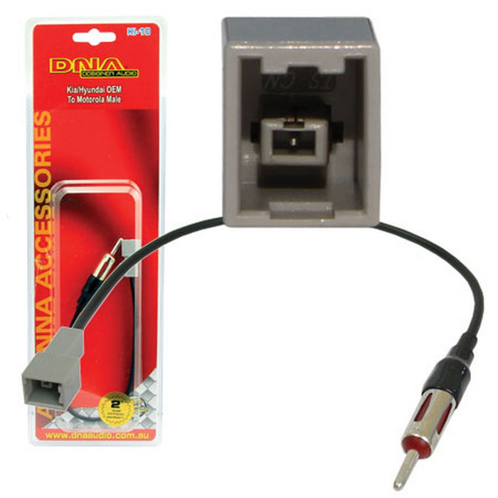 DNA AERIAL ADAPTER KIA TO STANDARD PLUG (SQUARE PLUG)