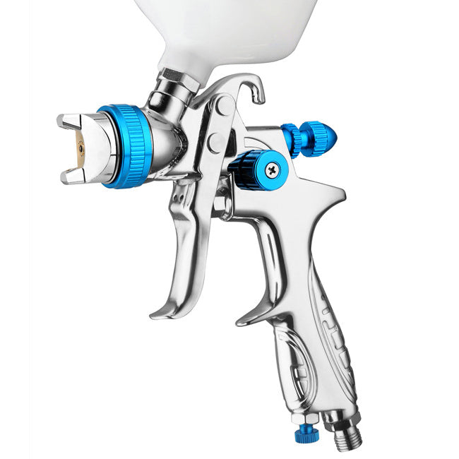 Formula GRAVITY SPRAY GUN 1.4MM WITH 600ML POT BLUE