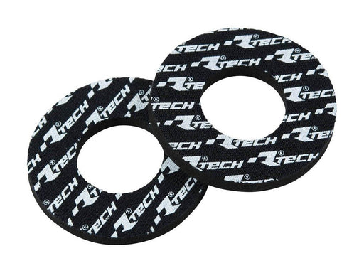 HANDLEBAR GRIP DOUNT RTECH ANTI BLISTER SOLD IN PAIRS BLACK