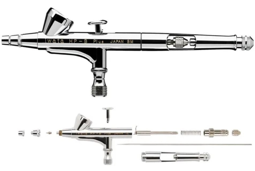 Iwata High Performance HP-C Plus Gravity Feed Dual Action Airbrush