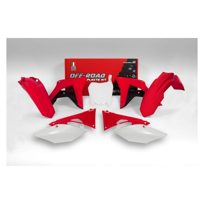 PLASTIC RTECH FRONT/REAR FENDER RADIATOR SHROUD SIDEPANEL AIRBOX COVER FRONT NUMBERPLATE CRF450/250R