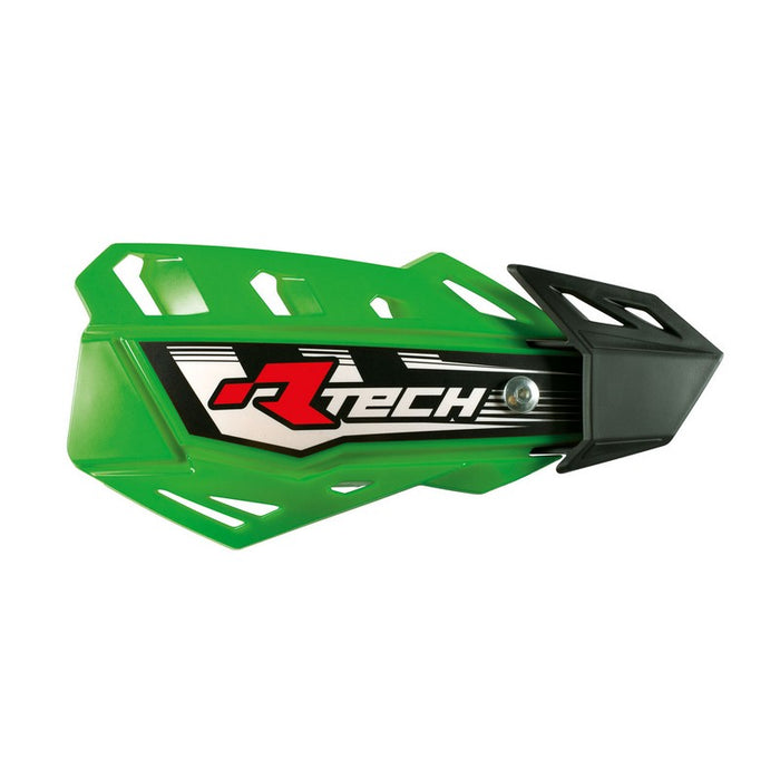 HANDGUARDS RTECH FLX KAWASAKI GREEN