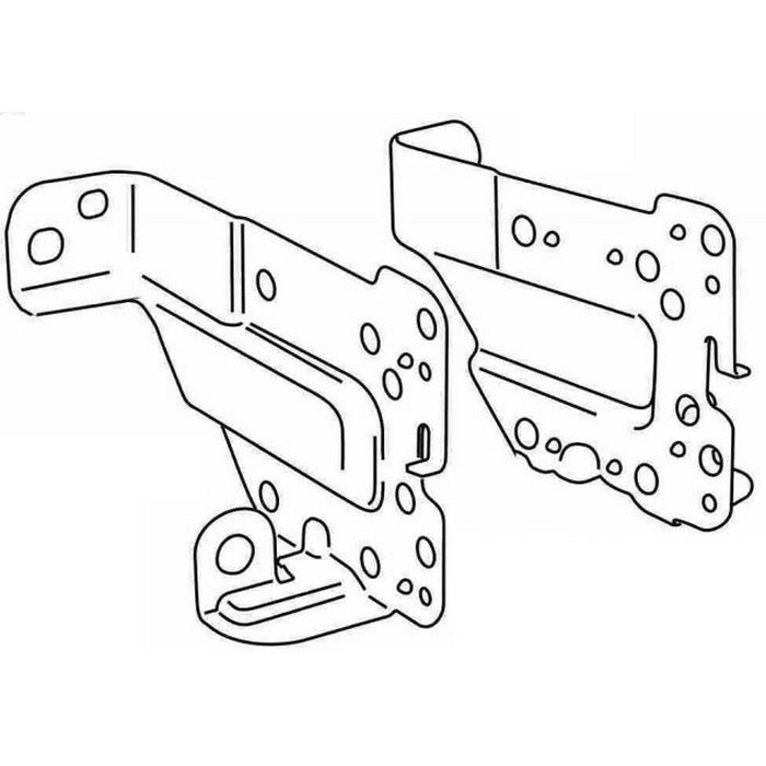 (Compatible with Toyota) COMPATIBLE ractis ncp100 2005 to 2010 radio brackets