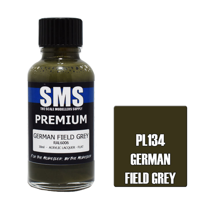 Air Brush paint 30ML PREMIUM GERMAN FIELD GREY ACRYLIC lacquer