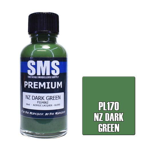 Air Brush paint 30ML PREMIUM NZ DARK GREEN ACRYLIC lacquer