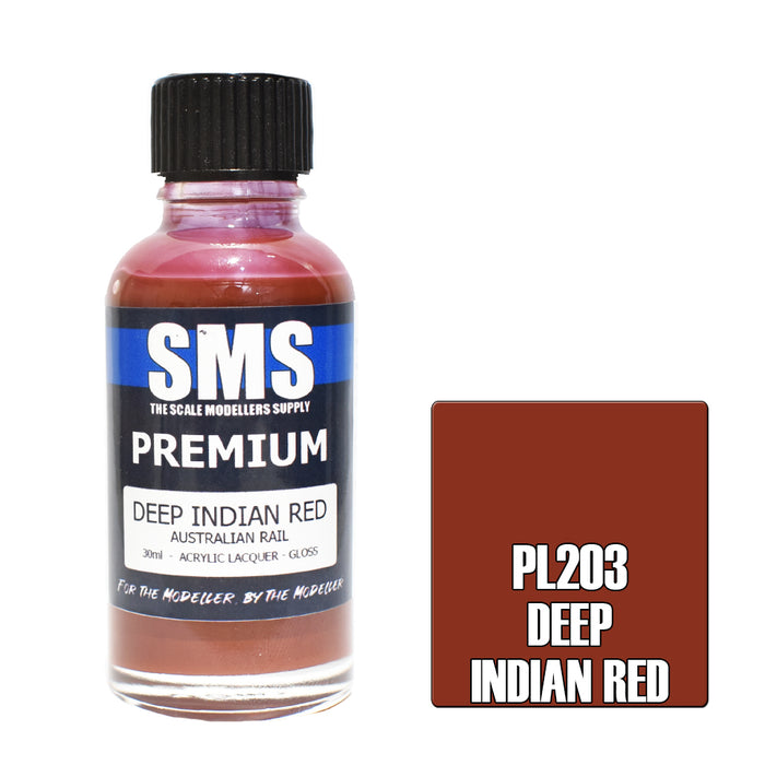 Air Brush paint 30ML PREMIUM DEEP INDIAN RED ACRYLIC lacquer