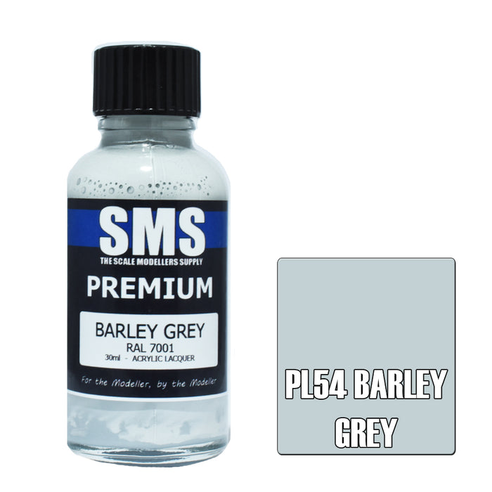 Air Brush paint 30ML PREMIUM BARLEY GREY ACRYLIC lacquer SCALE MODELLERS SUPPLY