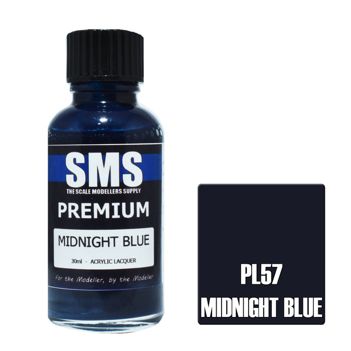 Air Brush paint 30ML PREMIUM MIDNIGHT BLUE ACRYLIC lacquer