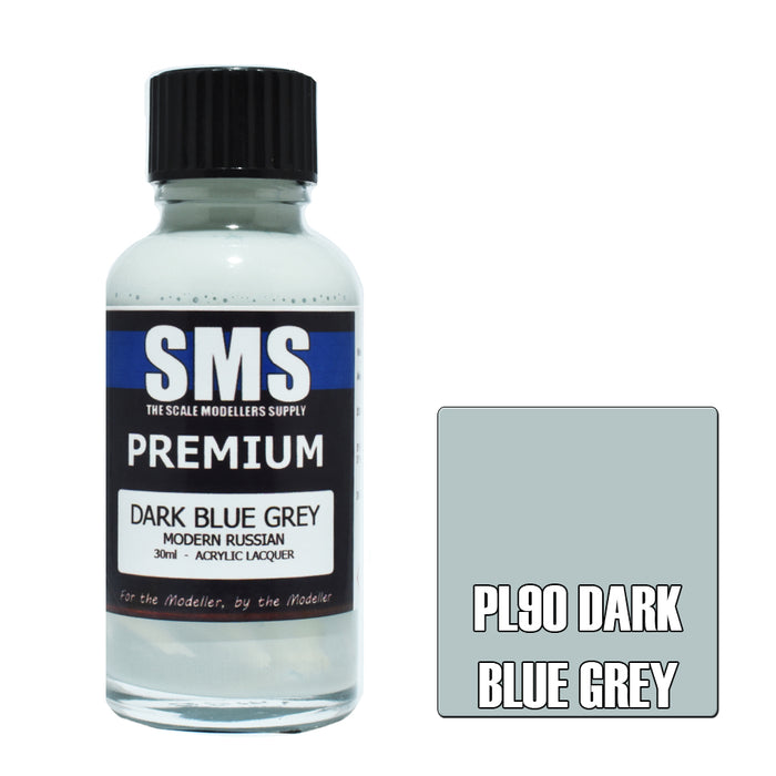 Air Brush paint 30ML PREMIUM DARK BLUE GREY ACRYLIC lacquer