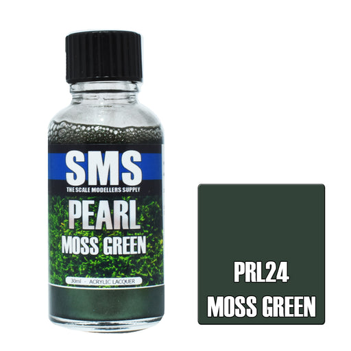 Air Brush paint 30ML PEARL MOSS GREEN ACRYLIC lacquer SCALE MODELLERS SUPPLY