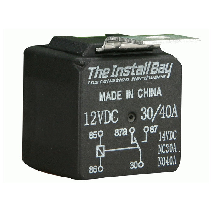 relay spdt 12v 30/40 amp single unit