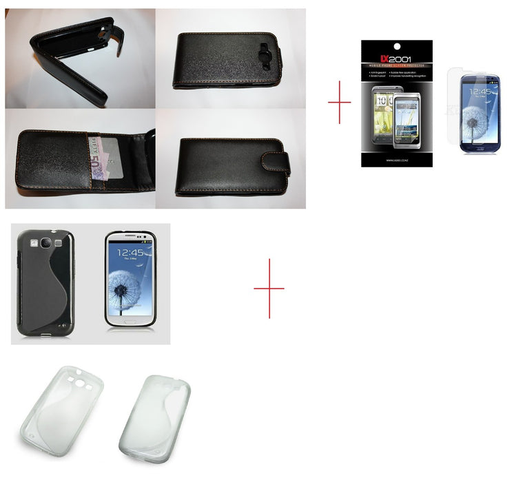 Samsung Galaxy S3 Leather GEL Case SP