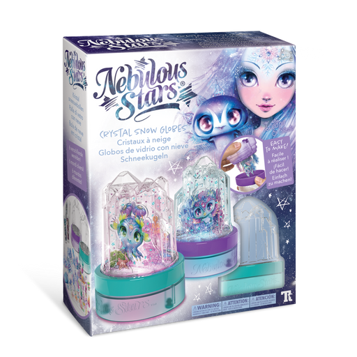 Nebulous Stars Crystal Snow Globes