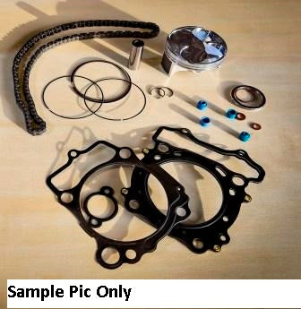 TOPEND KIT VERTEX PISTON RINGS PINS CIRCLIPS TOPEND GASKETS & CAM CHAIN HUSQVARNA FE350 KTM 350EXCF