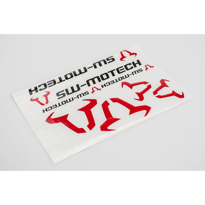 SW-MOTECH STICKER SHEET BLACK RED