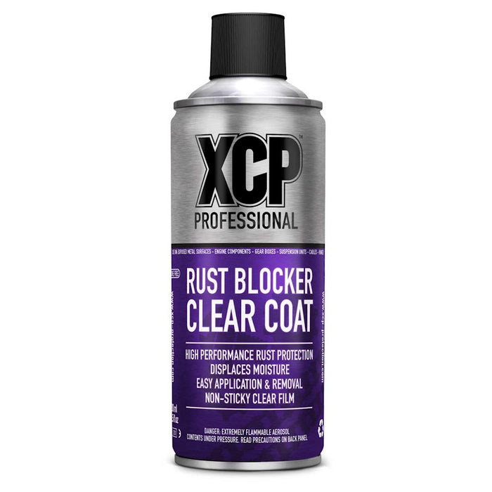 XCP RUST BLOCKER CLEAR COAT - HIGH PERFORMANCE RUST PROTECTION 400ML