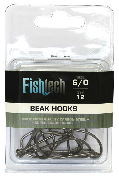 Fishtech Beak Hooks 6/0 (12 per pack)