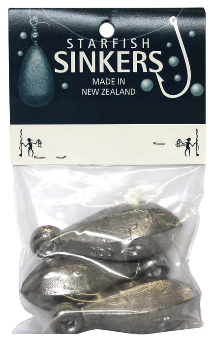 Starfish Reef Sinker Packet 4oz (3 per pack)