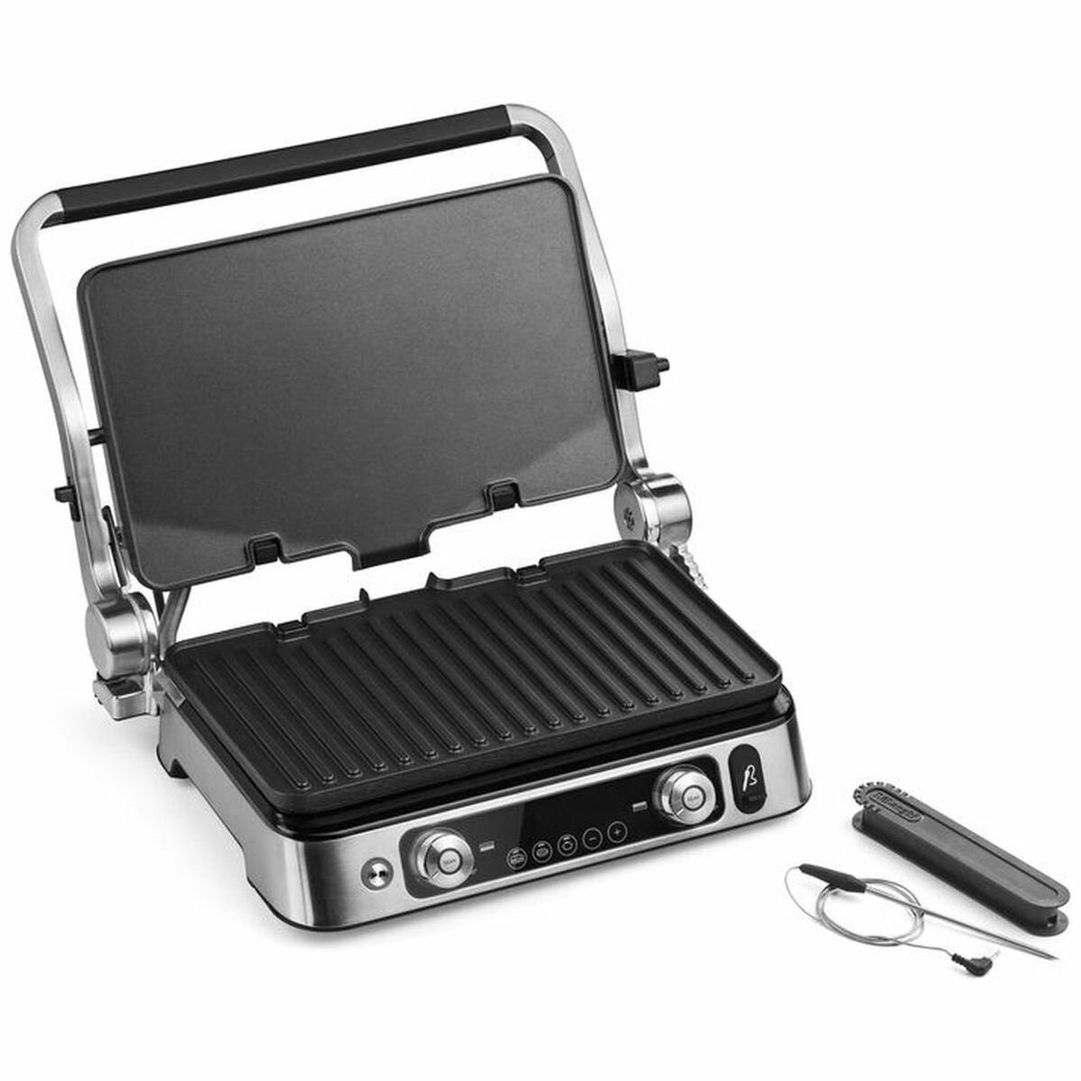 DeLonghi De'Longhi MultiGrill 1100 with ThermoProbe Contact Grill & BB ...