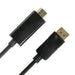 Pudney Hdmi To Displayport Cable Plug To Plug 2 Metre